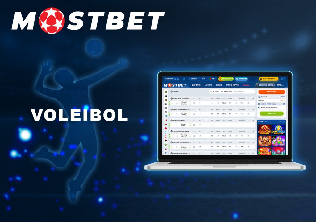mostbet casino online betting: voleibol betting jogos
