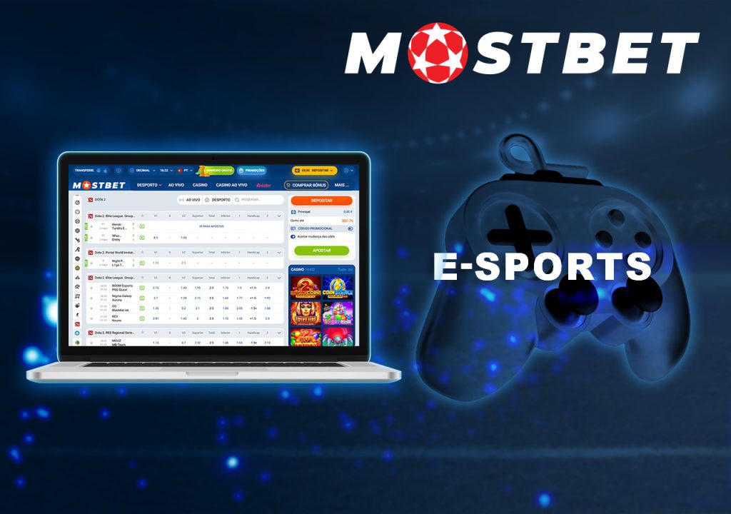 mostbet casino jogos: e-sports banner